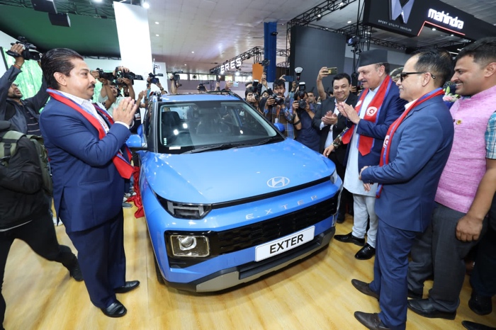 Hyundai unveils new 5-seater Hyundai Exter SUV into Nepali auto market ...